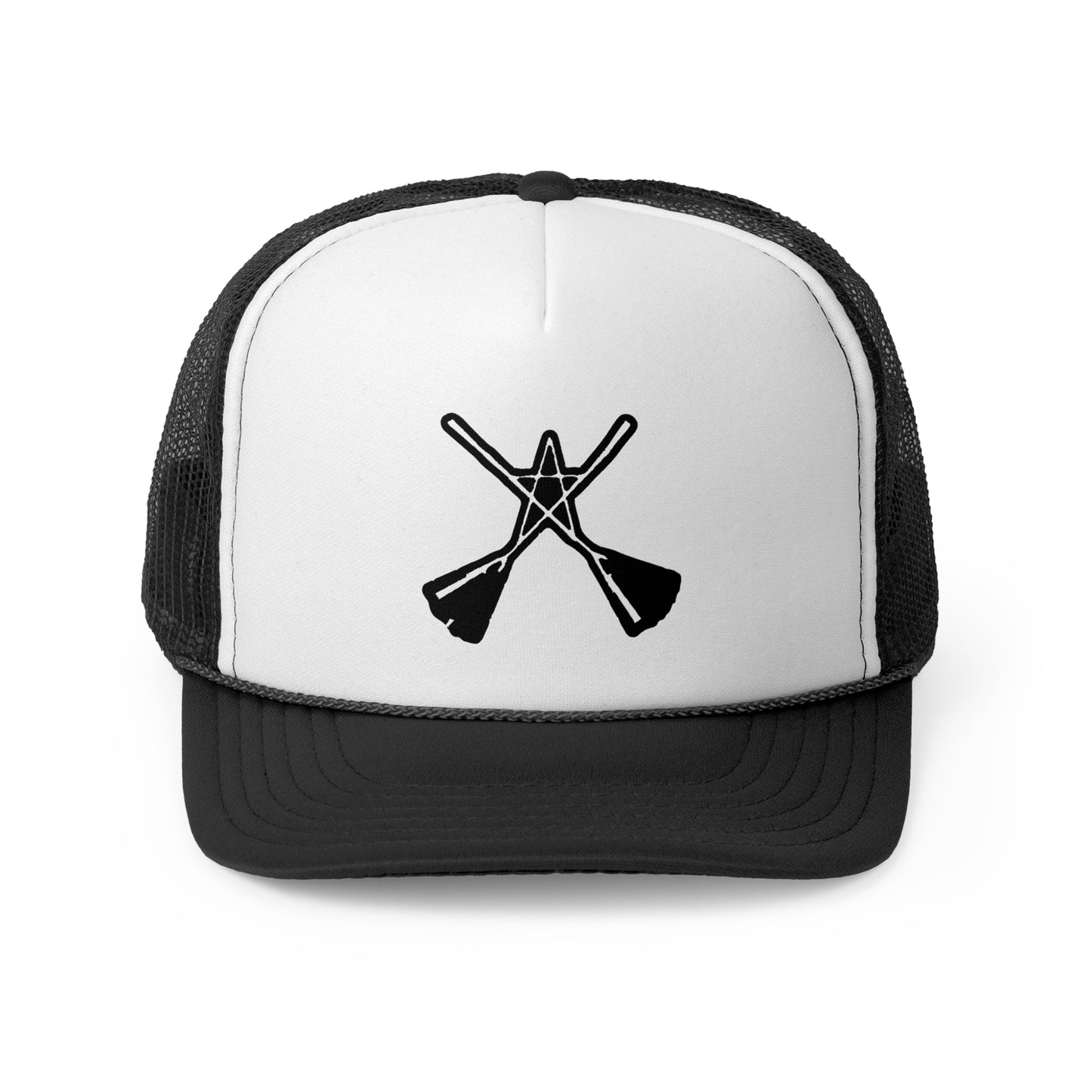 Vintage Style Witchy Logo Trucker Cap for Missing Witches Podcast Fans
