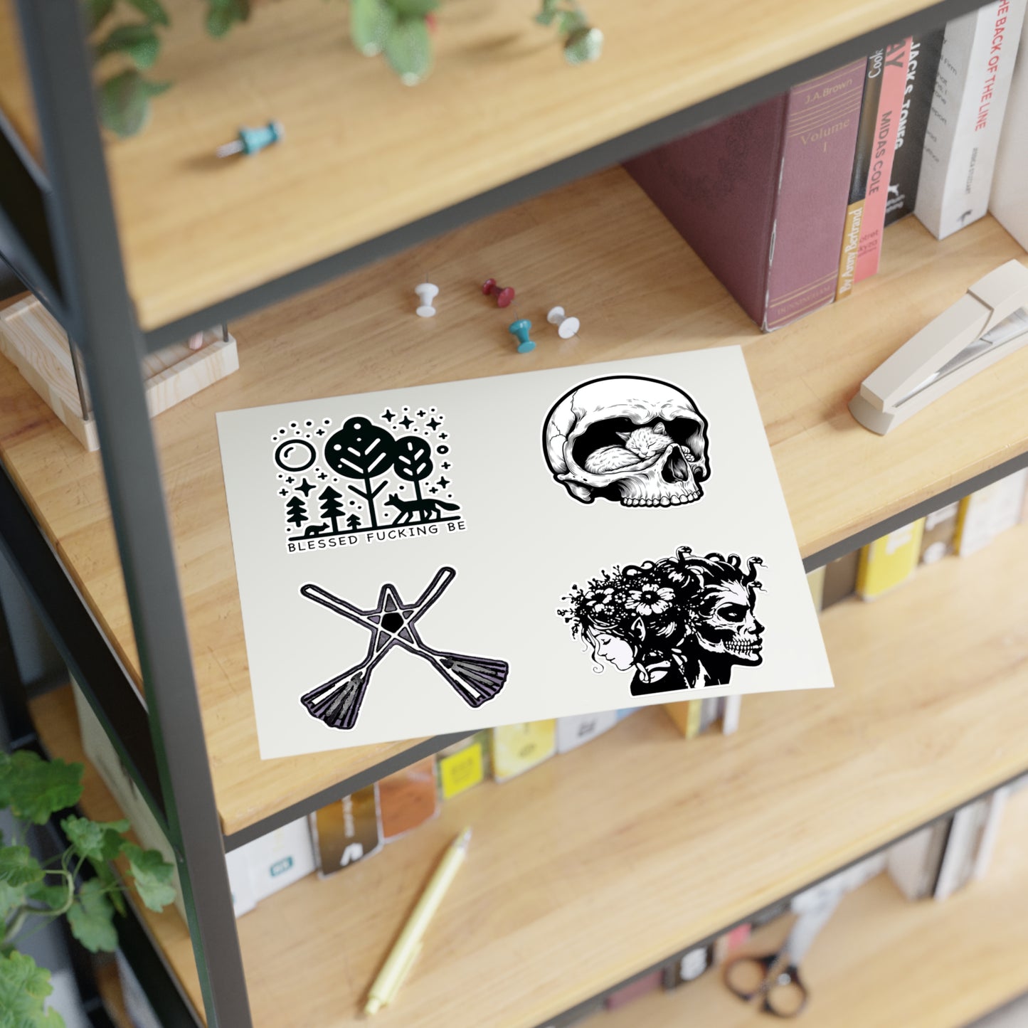 Missing Witches Witchy Sticker Sheets