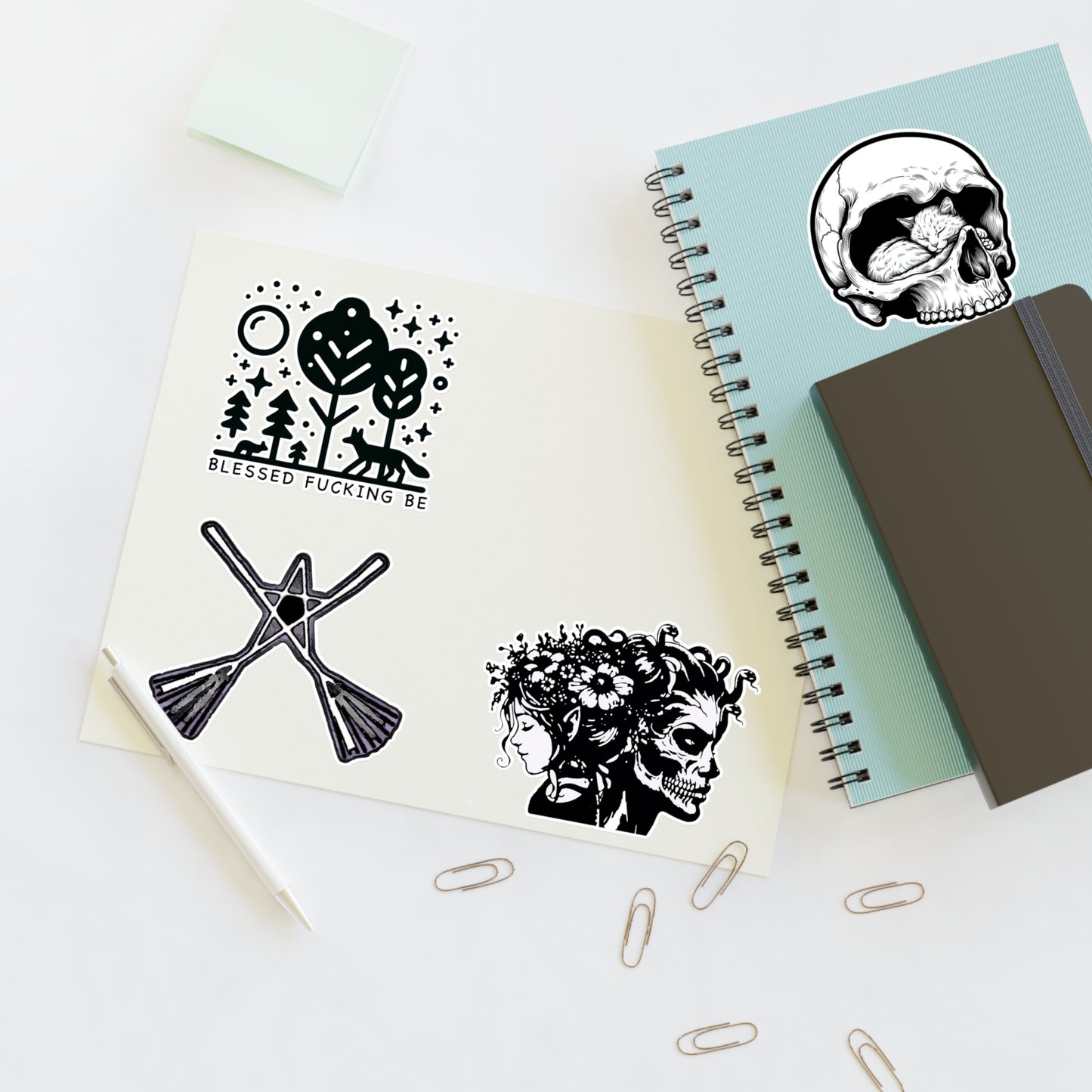 Missing Witches Witchy Sticker Sheets