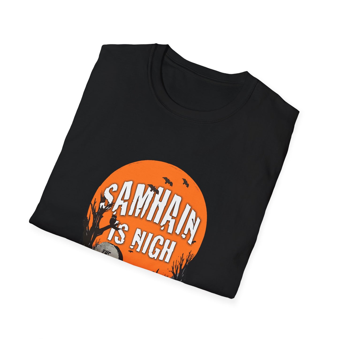 Halloween Cemetery Unisex T-Shirt - Samhain is Nigh!