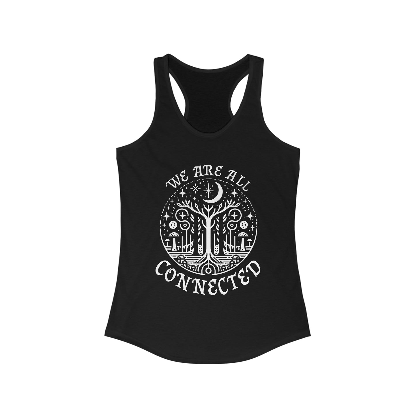 All Connected  Racerback Tank