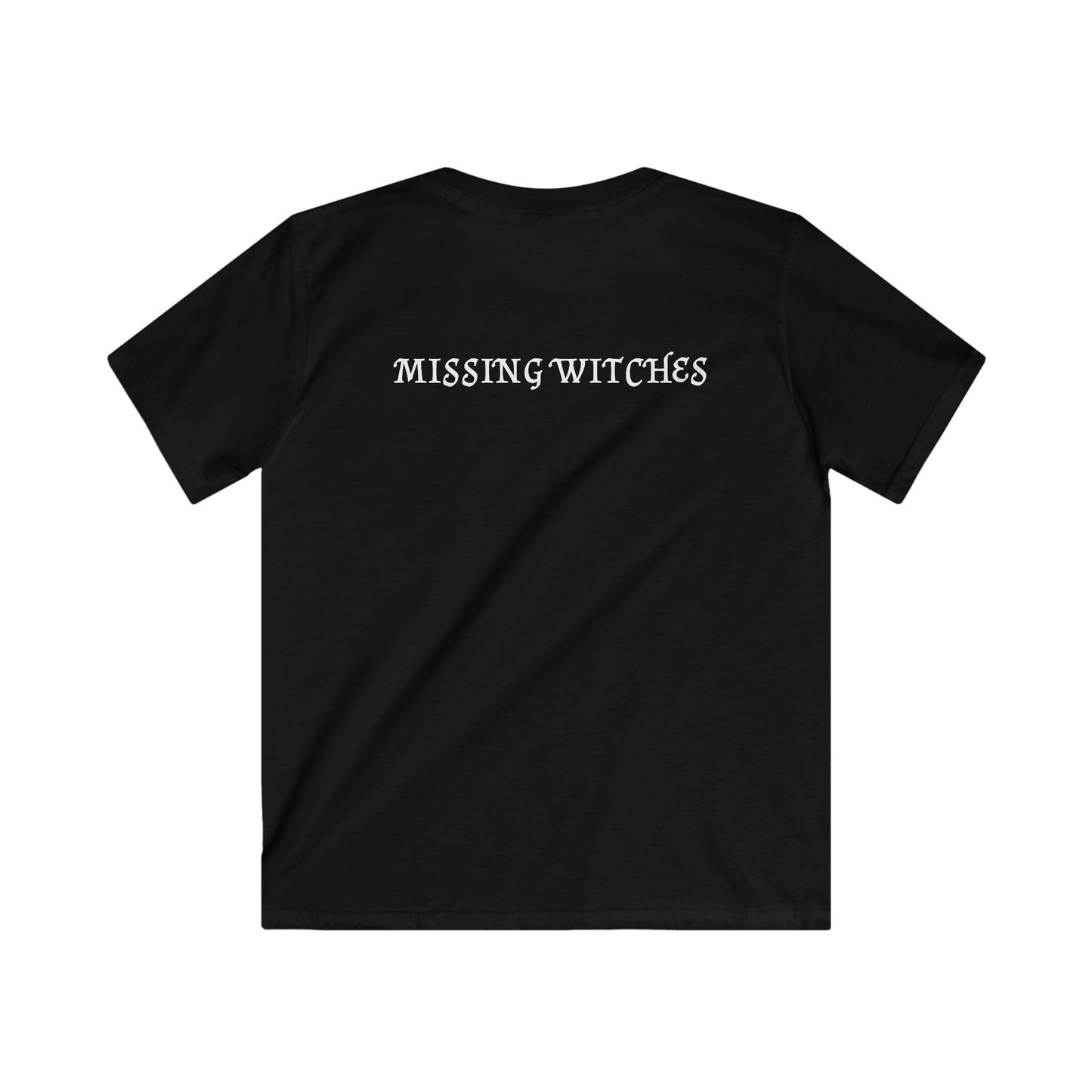 Kids Tee Missing Witches Logo Witchy Tshirt