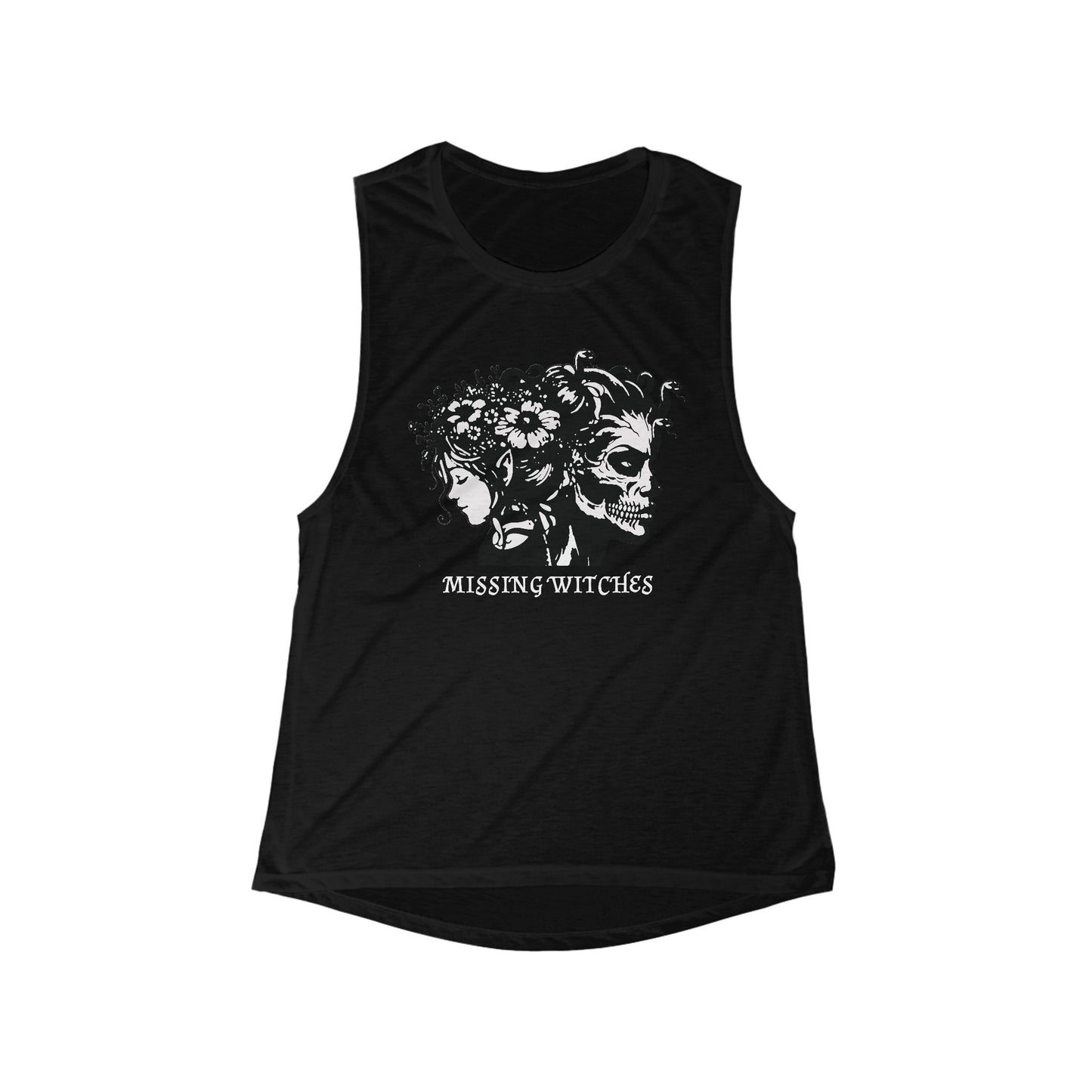 EX OX  Flowy Scoop Muscle Tank