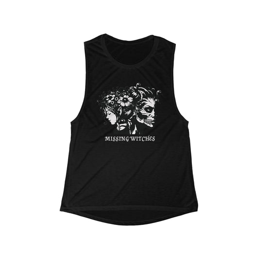 EX OX  Flowy Scoop Muscle Tank