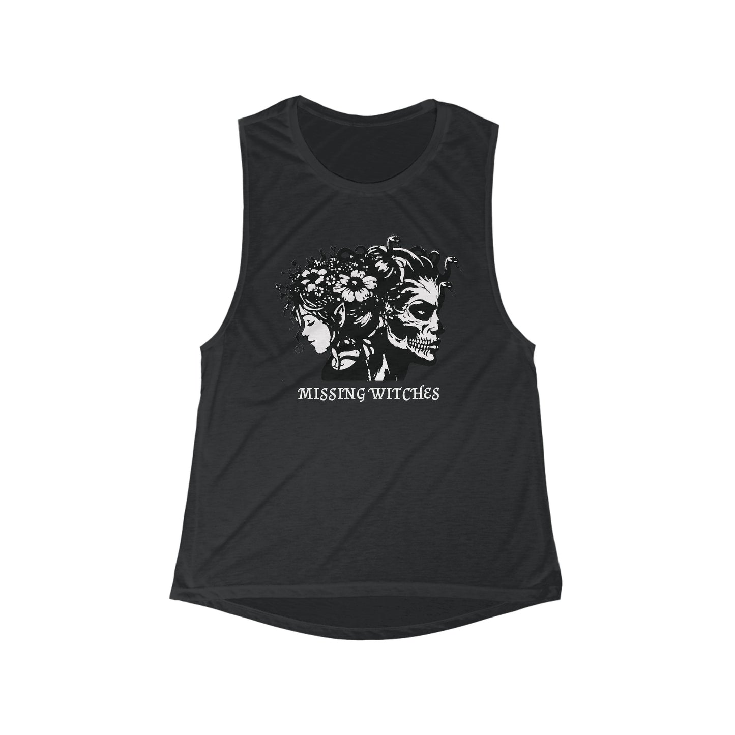 EX OX  Flowy Scoop Muscle Tank