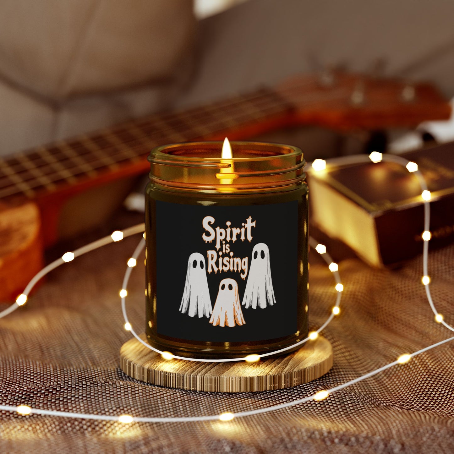 Spirit is Rising Scented Coconut Apricot Wax Candles