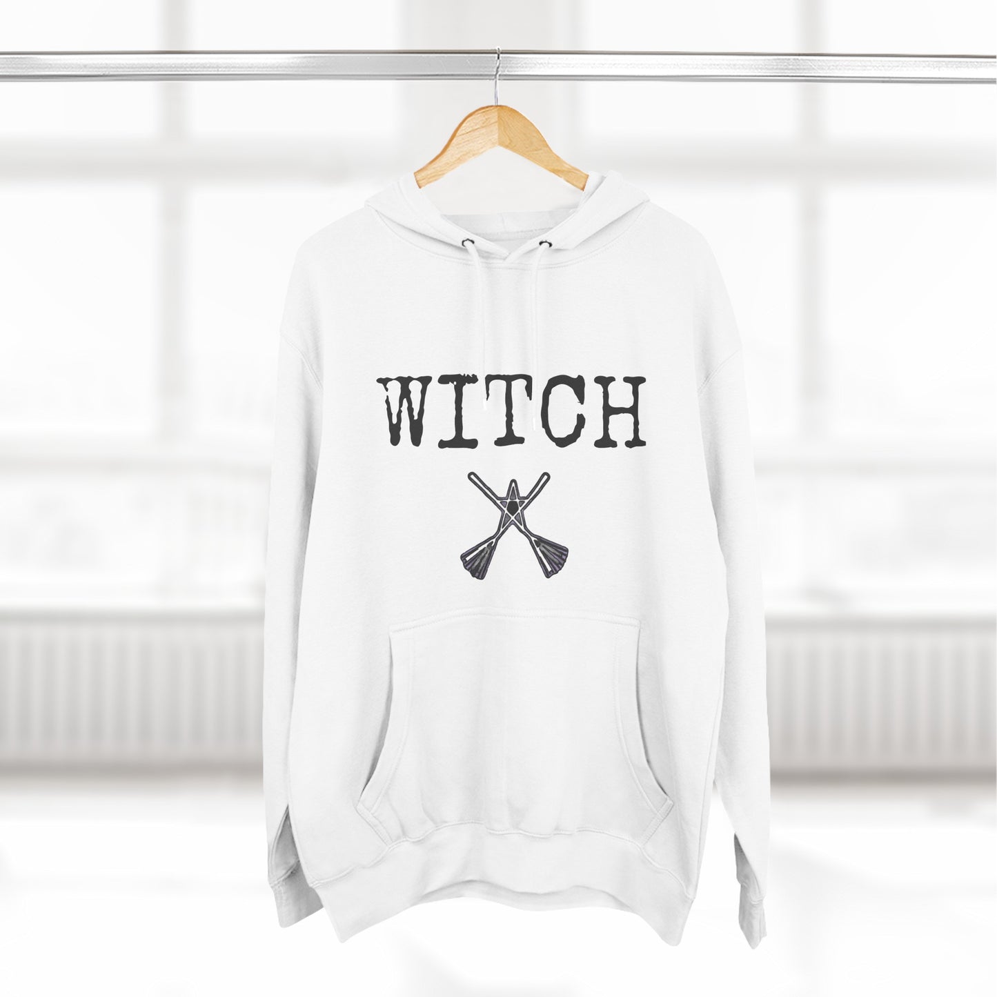 WITCH Blessed Fucking Be Fleece Hoodie