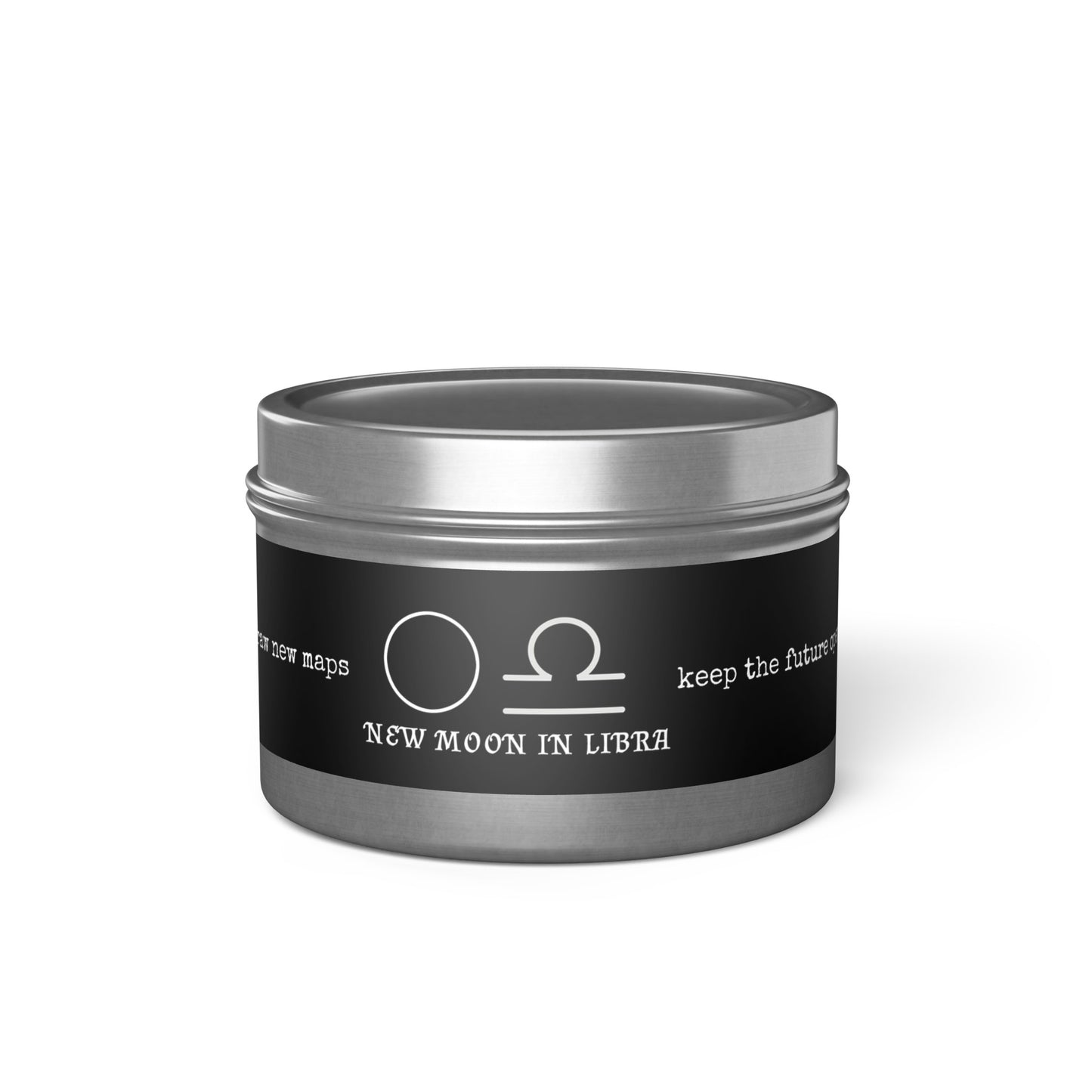 New Moon in Libra Eco Tin Candle