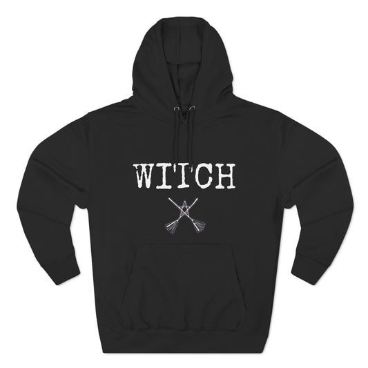 WITCH Blessed Fucking Be Fleece Hoodie