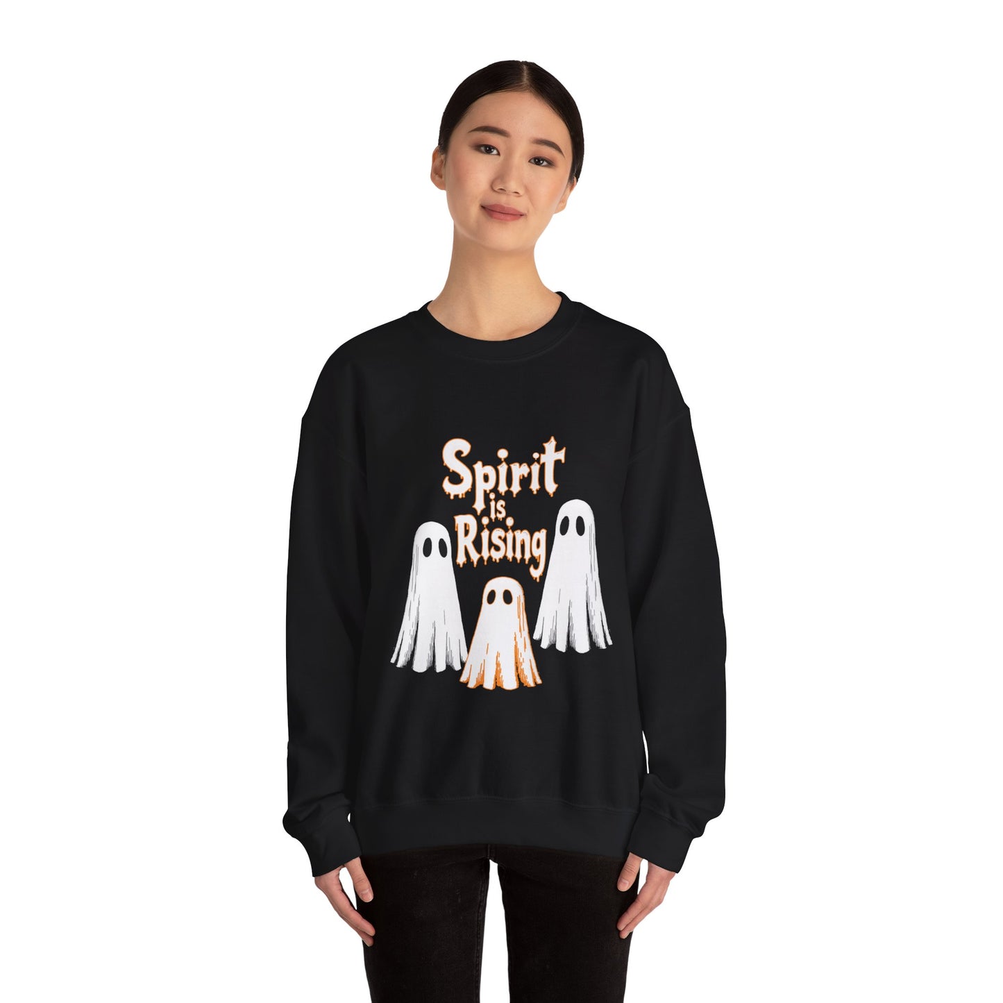 Halloween Heavy Blend™ Crewneck Sweatshirt - Spirit is Rising!