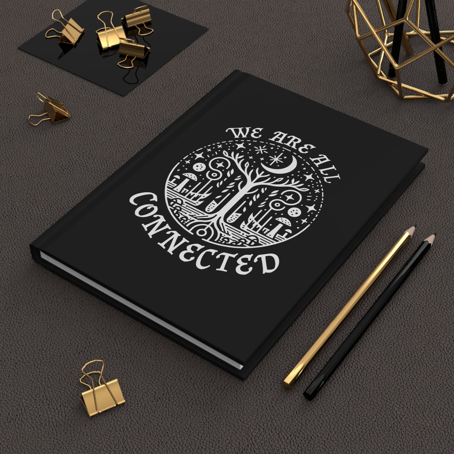 All Connected Hardcover Journal Matte